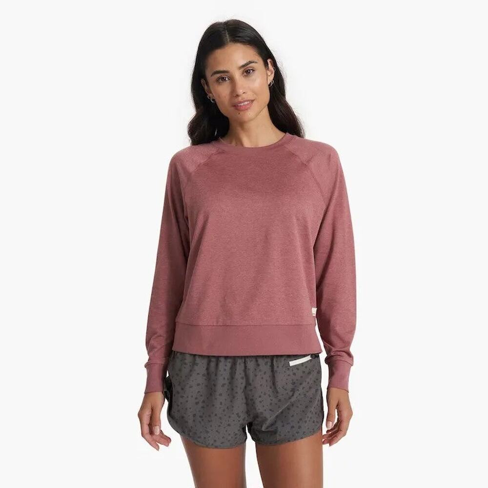 Vuori Long Sleeve Halo Crew - Xs